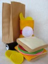 Felt Brown Bag Lunch Templates
